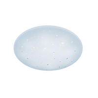 LED PLAFONJERA - bela, Dizajnerski, plastika (60/12cm)