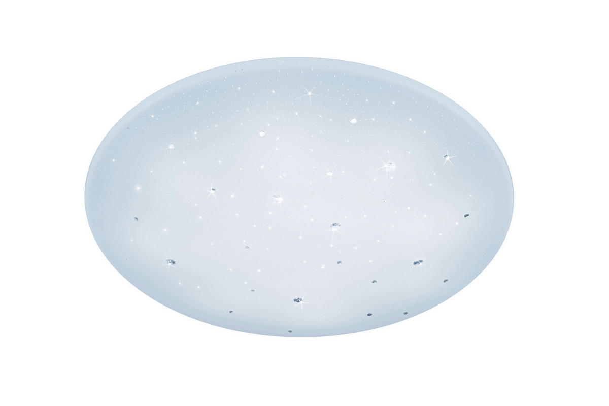 LED PLAFONJERA - bela, Dizajnerski, plastika (60/12cm)