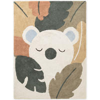 KINDERTEPPICH 140/200 cm Snuggle Rio Tier  - Dunkelgrün/Multicolor, Basics, Kunststoff/Textil (140/200cm) - Hanse Home