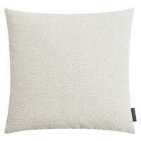 OUTDOOR-KISSENHÜLLE  Uni  - Creme, Basics, Textil (50/50cm)