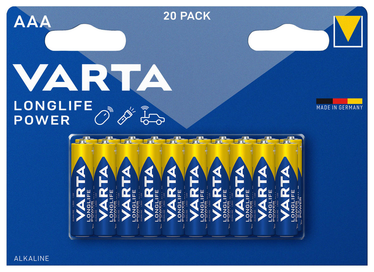 BATTERI - Basics (16.7/12/2.2cm) - Varta