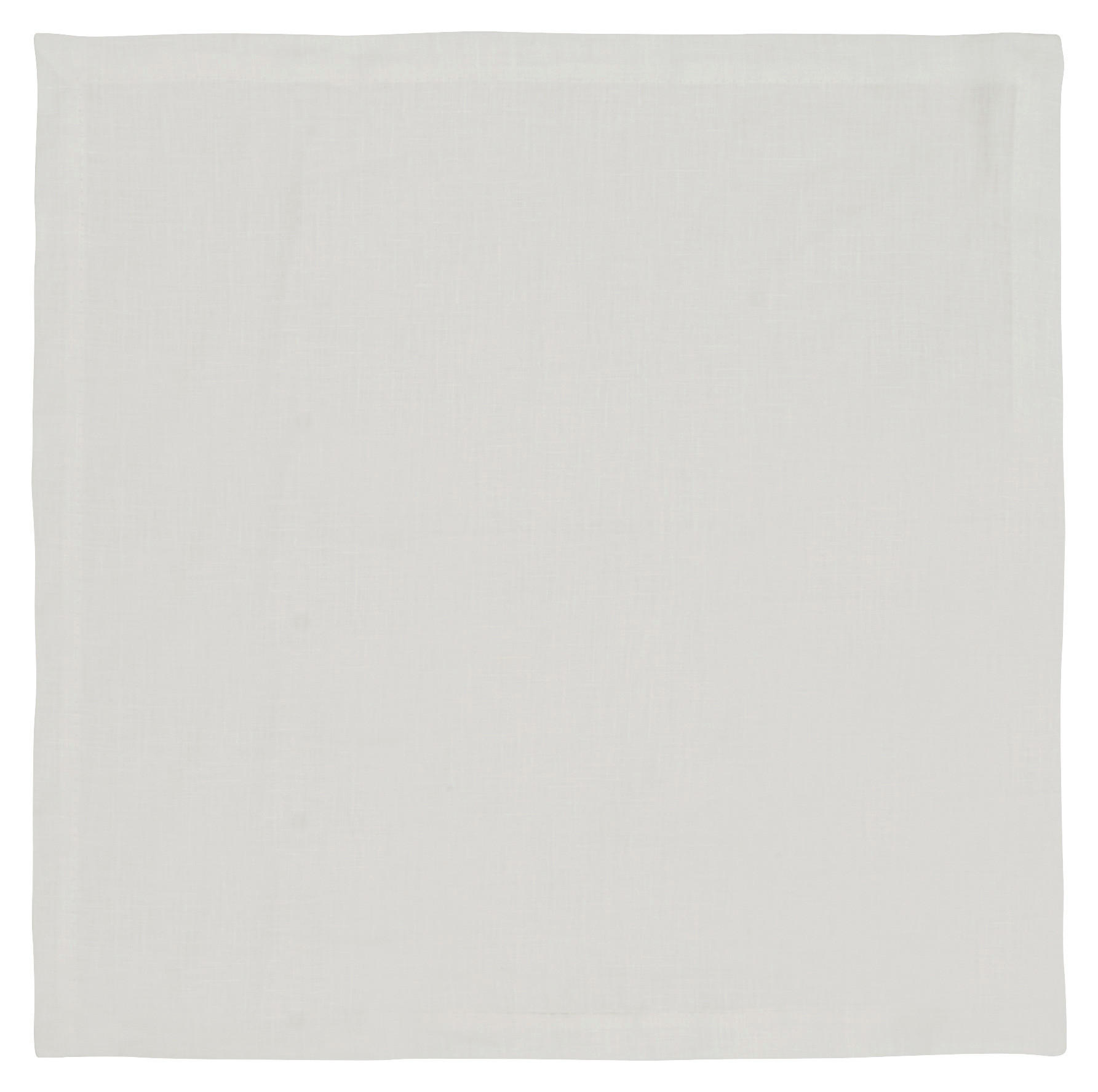 SERVIETTE  40/40 cm   - Weiß, Basics, Textil (40/40cm) - Novel
