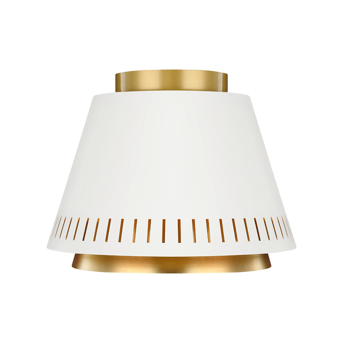 DECKENLEUCHTE  28.1/21.3 cm    - Weiss, Konventionell, Metall (28.1/21.3cm) - Elstead Lighting