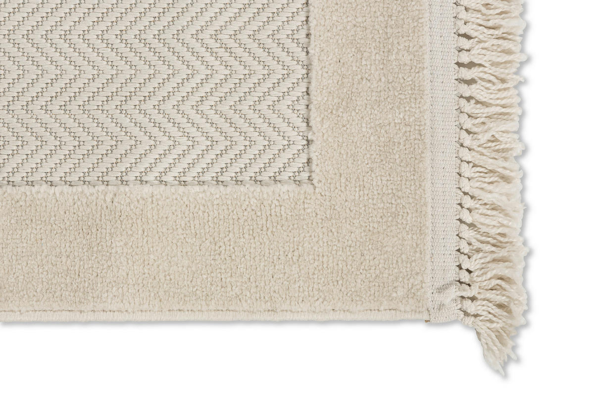 WEBTEPPICH 80/150 cm Summer Creme rechteckig  - Creme, Basics, Kunststoff/Textil (80/150cm) - Schöner Wohnen