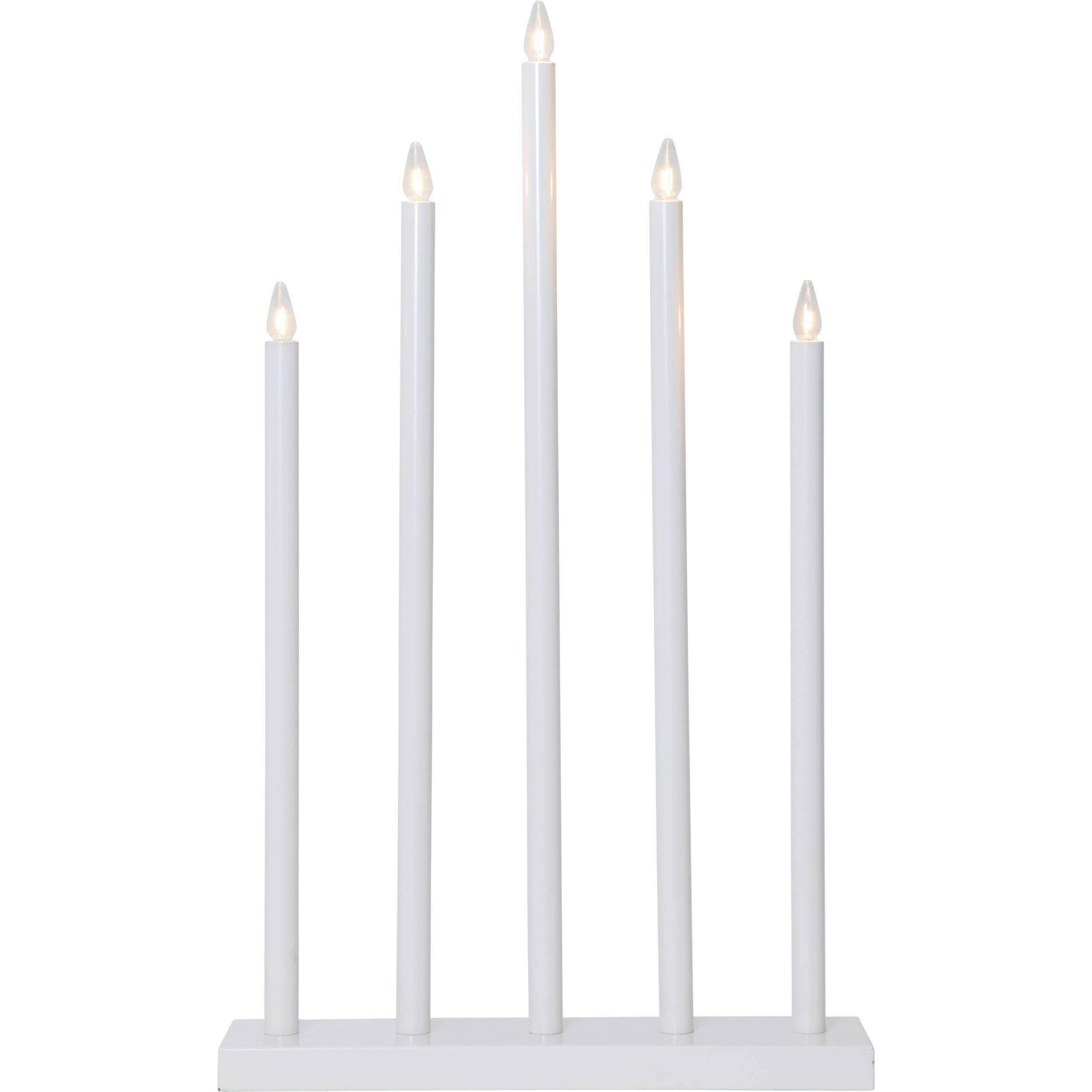 LED-KERZE  - Weiß, Basics, Holz/Kunststoff (38/10/64cm) - Eglo