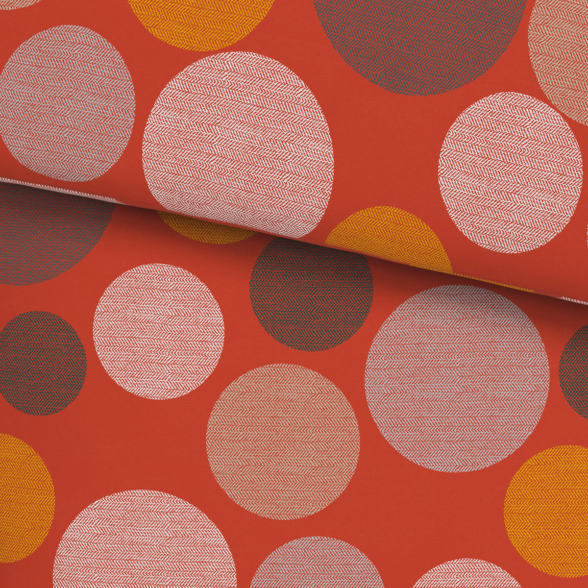 BETTWÄSCHE 135/200 cm  - Orange, Textil (135/200cm) - Novel
