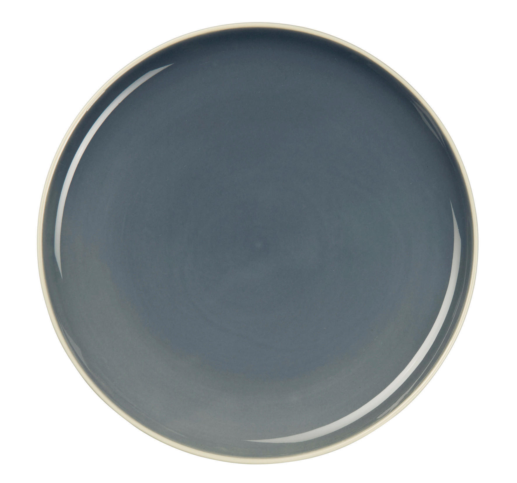 TELLER Blaugrau 26,5 cm semana  - Blaugrau, KONVENTIONELL, Keramik (26,5cm) - ASA