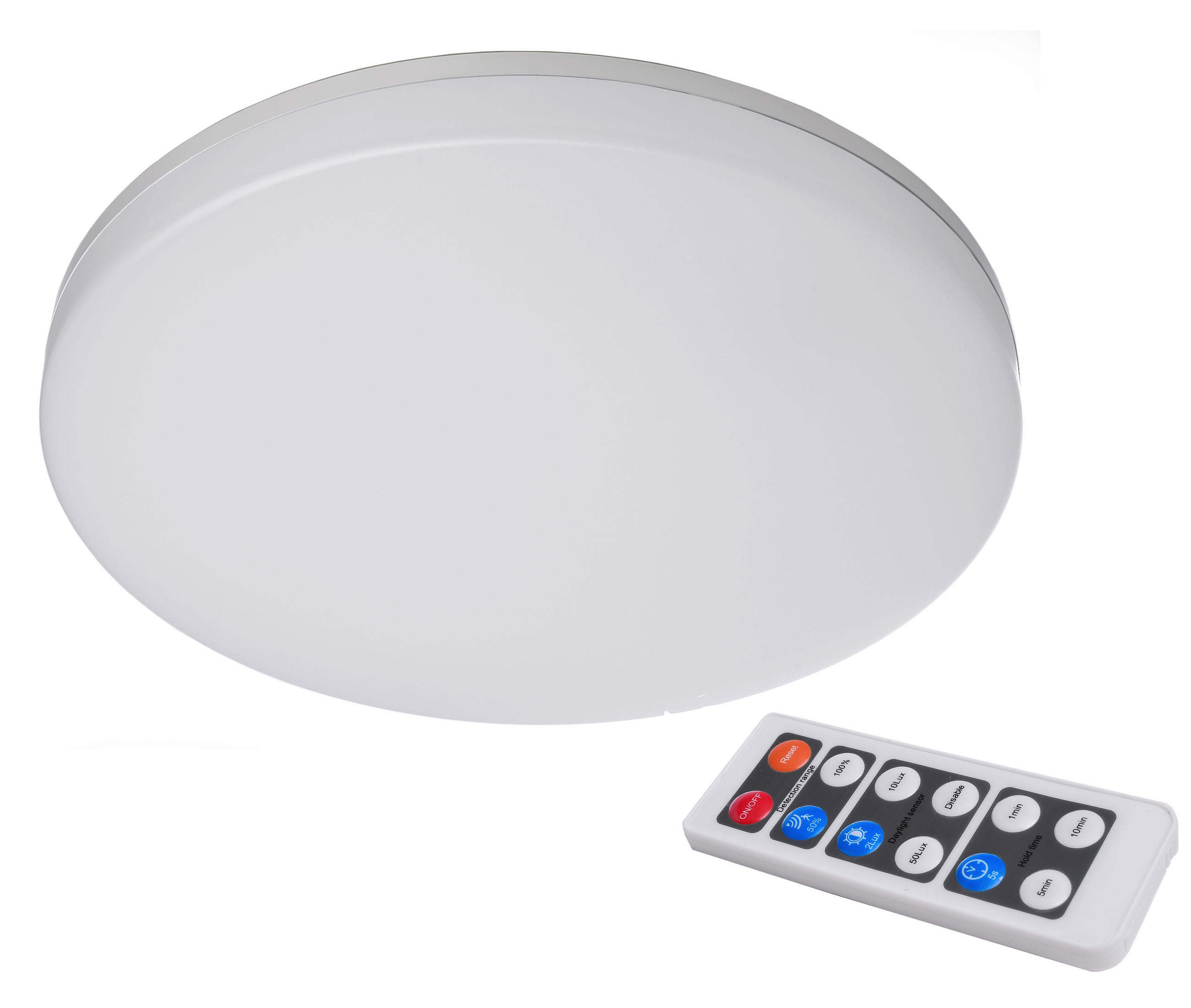 LED-AUSSENLEUCHTE - Weiss, Konventionell, Kunststoff (33/33/5cm)