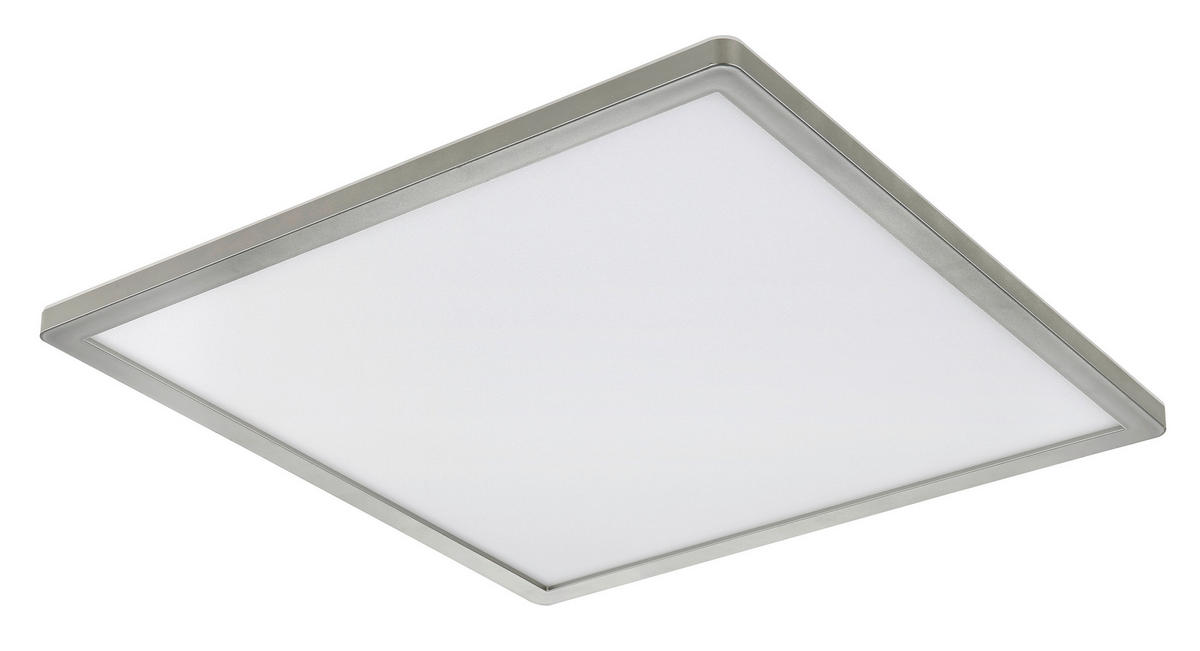 LED-TAKLAMPA 24 W 42/42/25 cm  - vit/opal, Klassisk, plast (42/42/25cm) - Globo