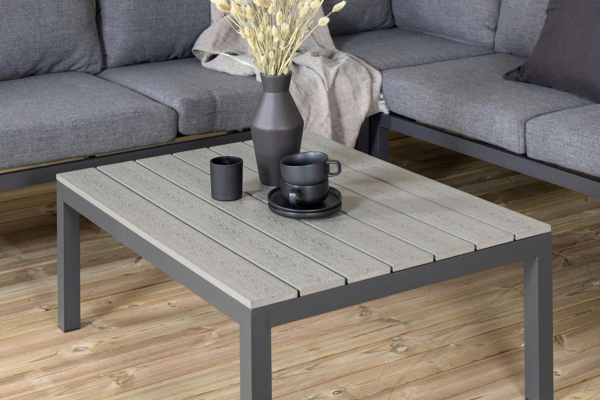 LOUNGEGRUPP  - svart, Klassisk, metall (133/167cm) - Gardenson