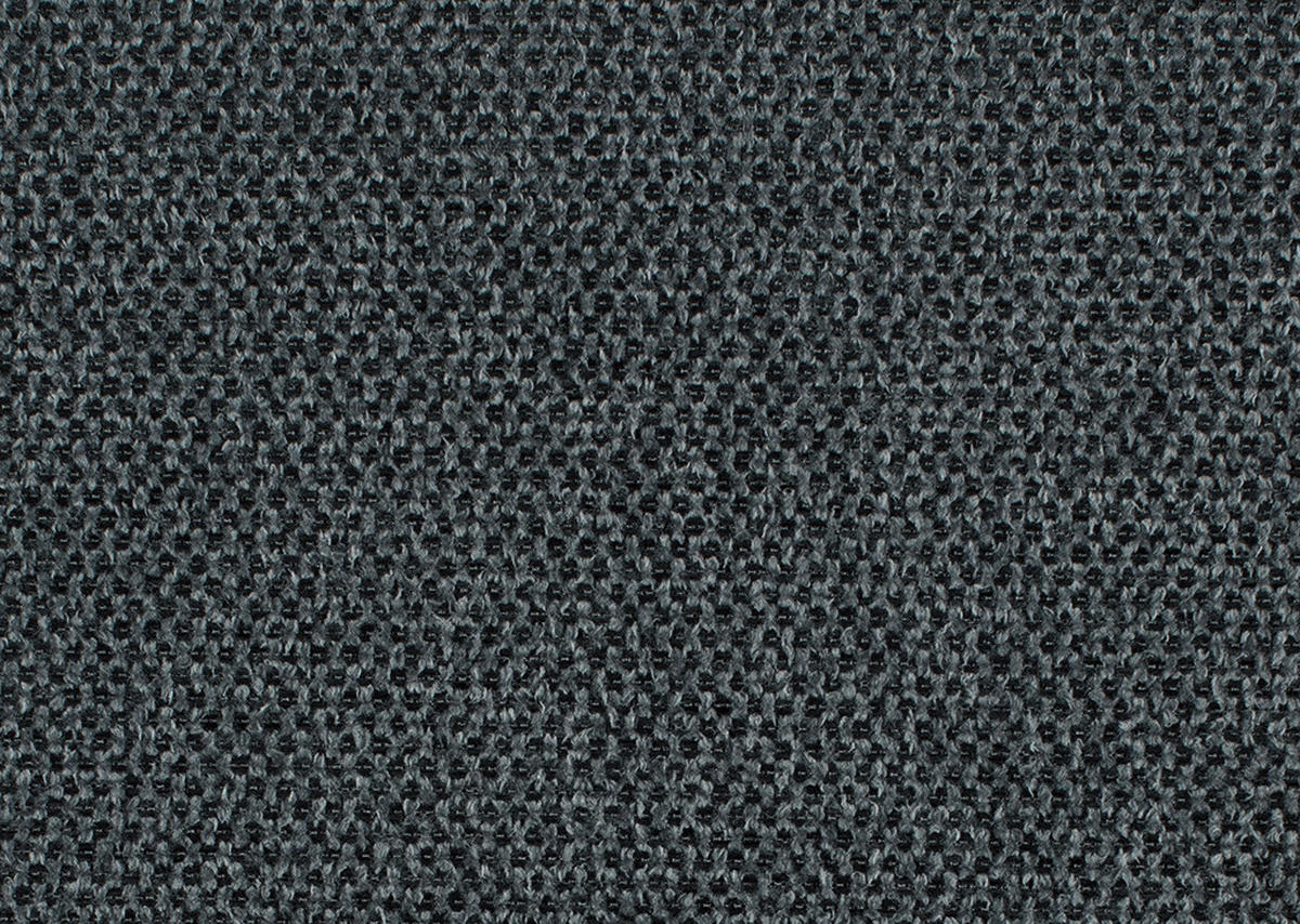 3-SITZER-SOFA in Flachgewebe Anthrazit  - Anthrazit/Schwarz, Design, Textil/Metall (226/89/97cm) - Pure Home Lifestyle