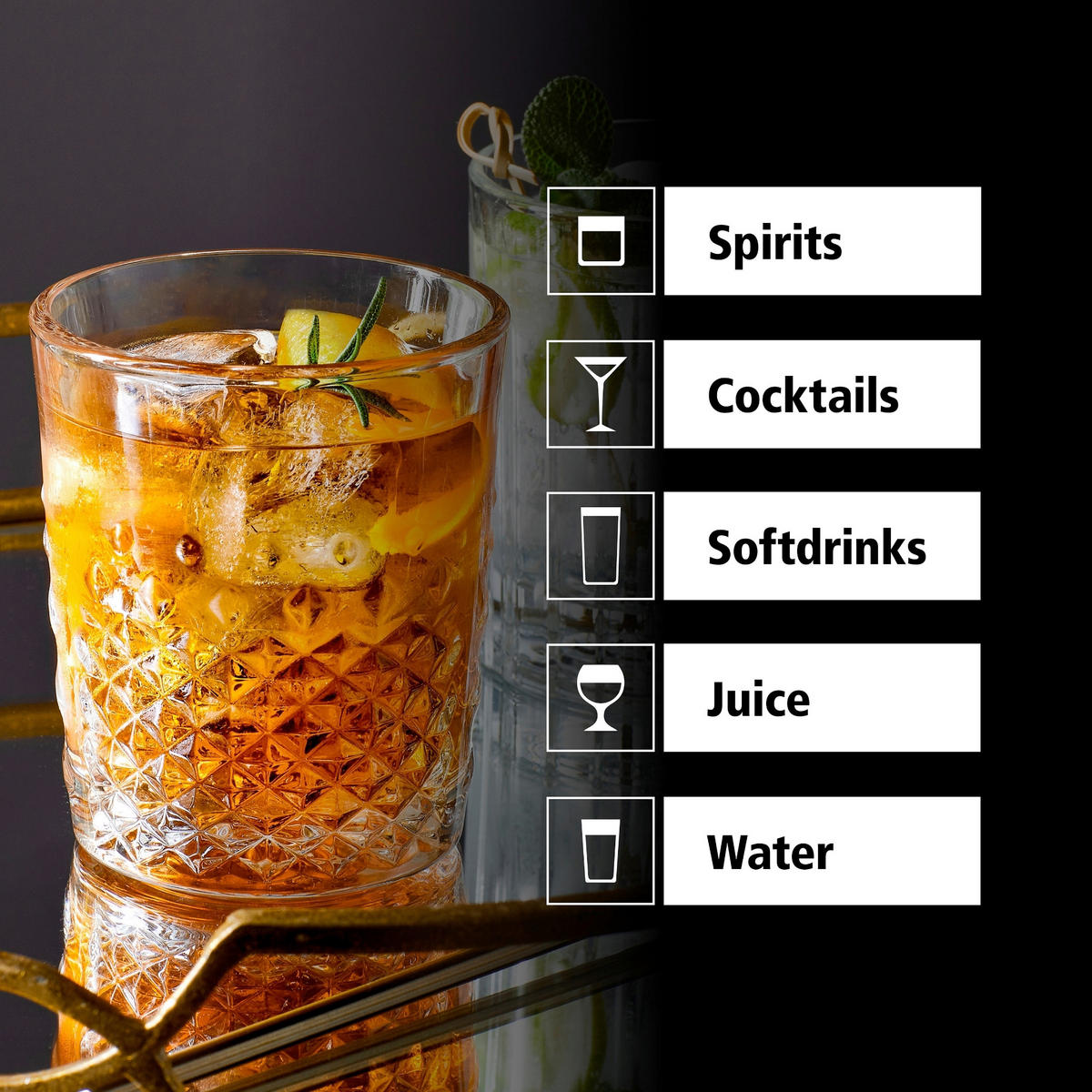 GLÄSERSET OCULAR  12-teilig  - Klar, Basics, Glas (8/15,5cm)