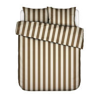 BETTWÄSCHE 3-teilig Minte Satin 200/200 cm  - Hellbraun/Creme, KONVENTIONELL, Textil (200/200cm) - Essenza