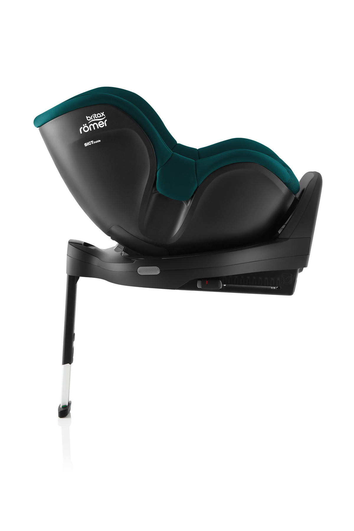 REBOARDER-KINDERSITZ DUALFIX 5Z MIT VARIO BASE 5Z  - Dunkelgrün, Basics, Textil - Britax Römer