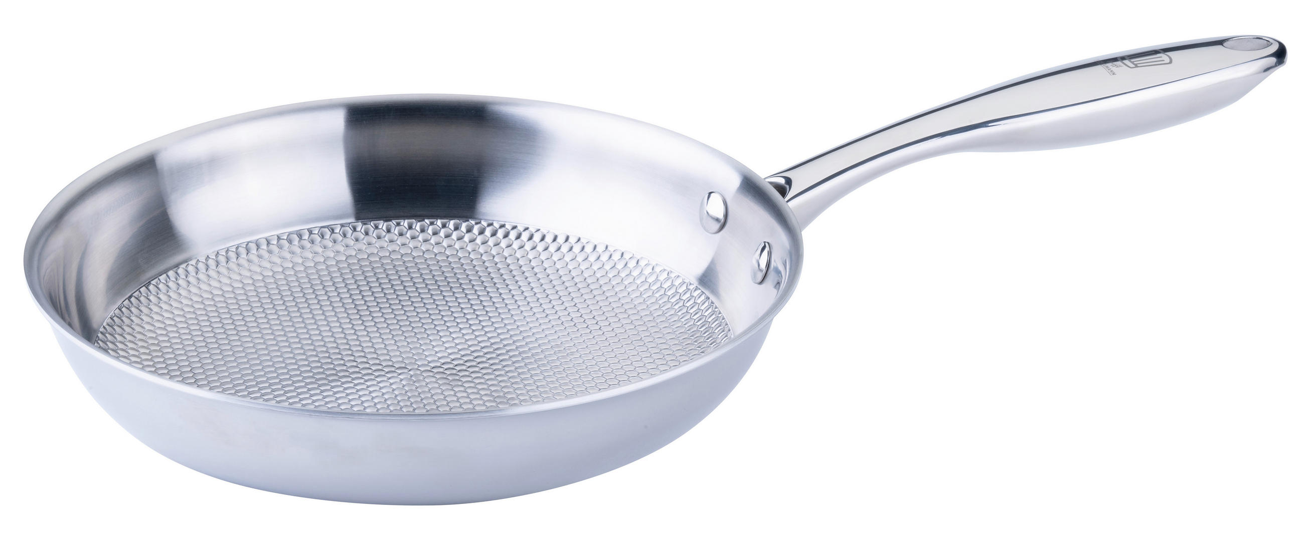 PFANNE Chefkoch 24 cm  - Silberfarben, Basics, Metall (24cm) - Chefkoch+Fackelmann