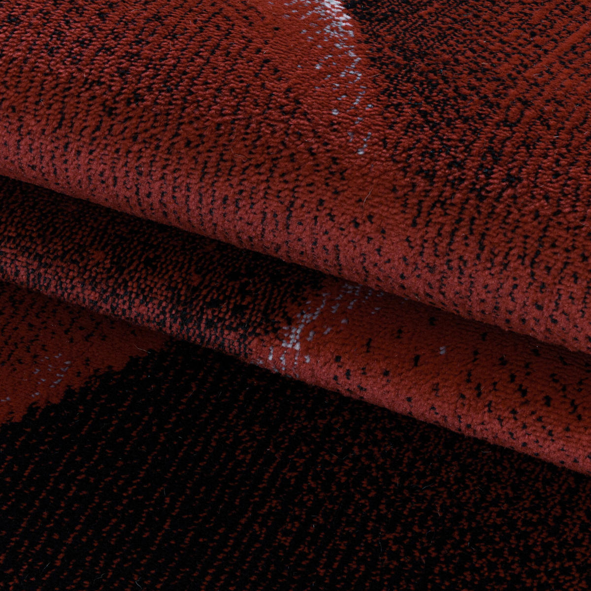 LÄUFER 80/250 cm Costa 3522 Red Rot  - Rot, Design, Textil (80/250cm)