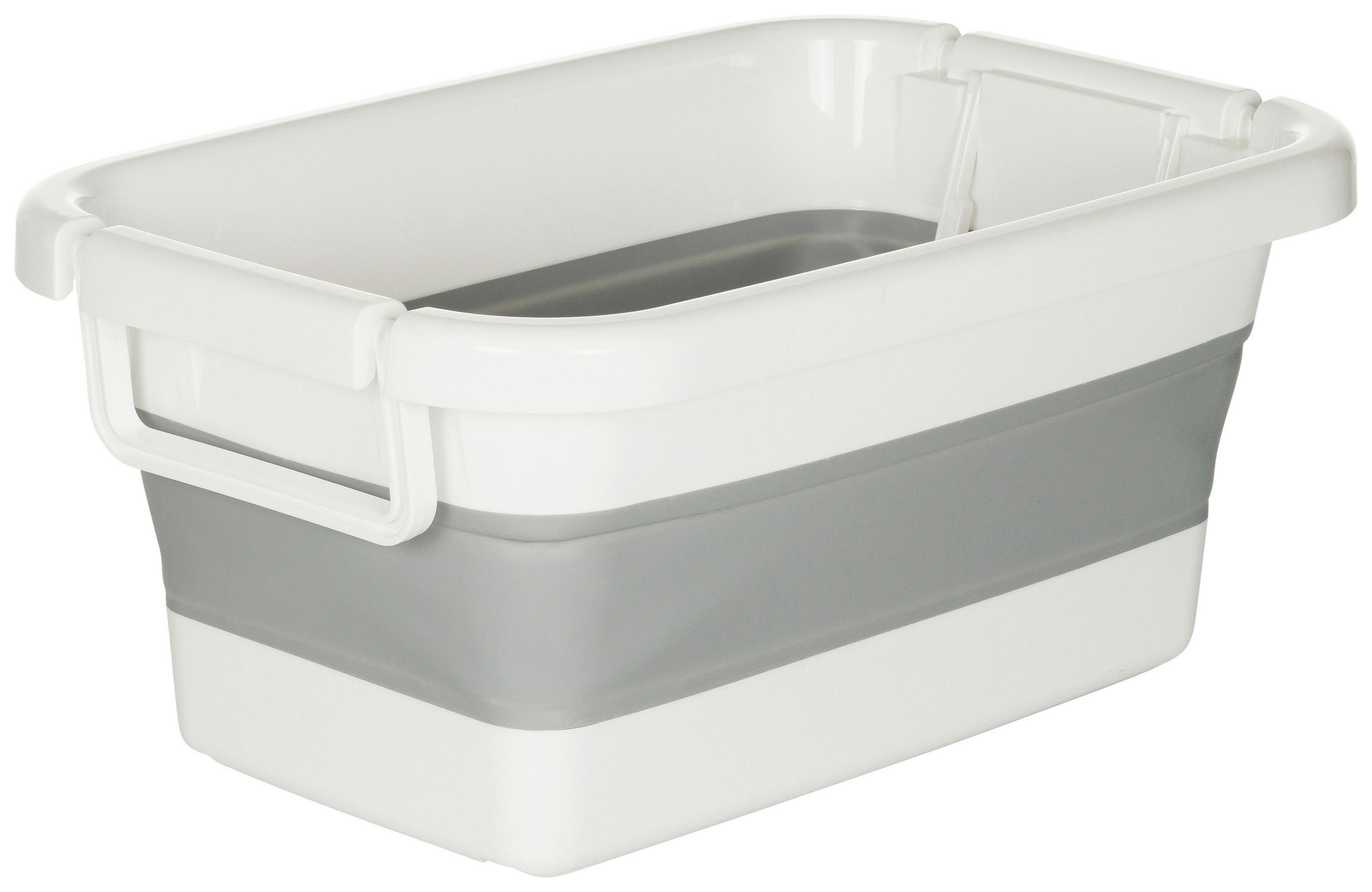 UNIVERSALKORB   - Weiß/Grau, Basics, Kunststoff (60/67/42cm) - MID.YOU