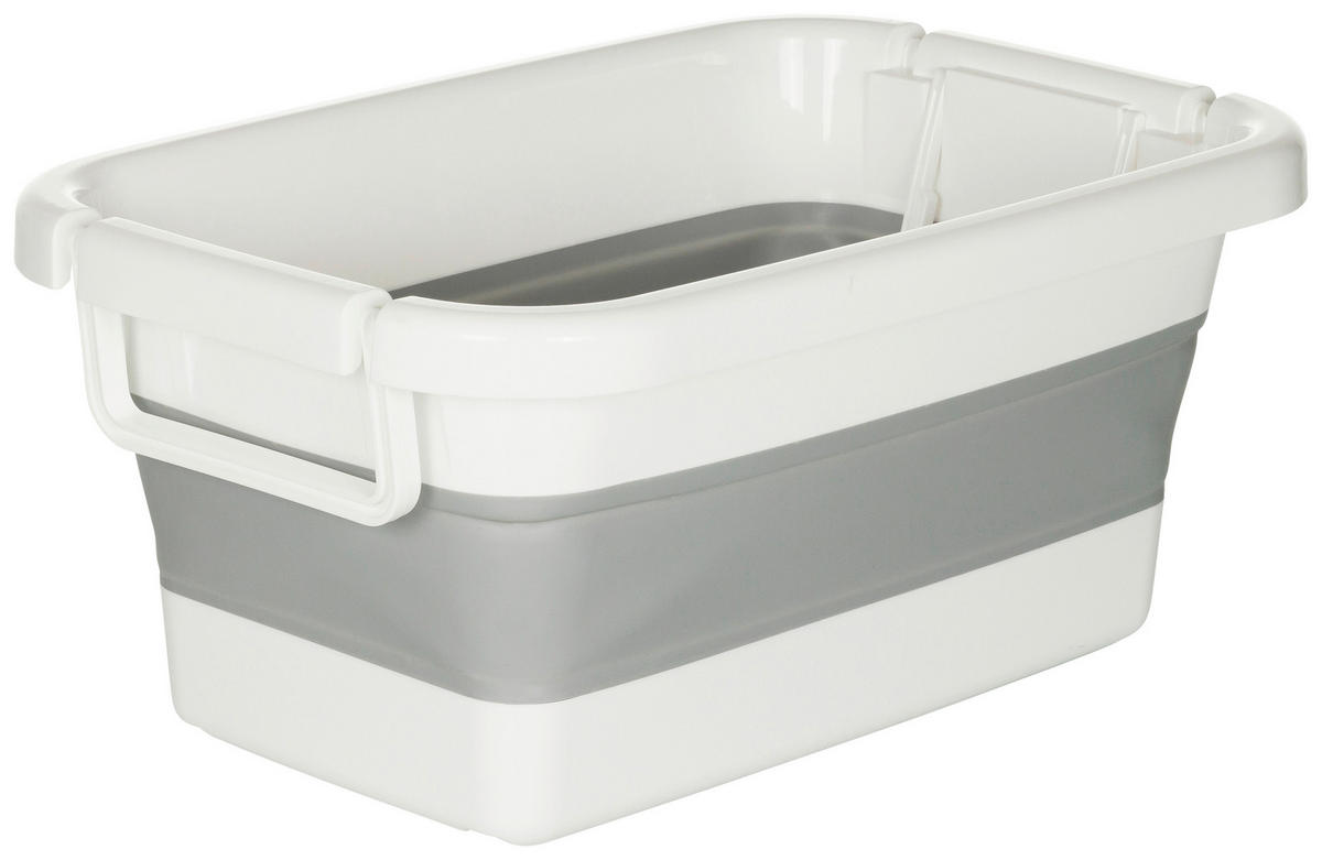 UNIVERSALKORG   - vit/grå, Basics, plast (60/67/42cm) - MID.YOU