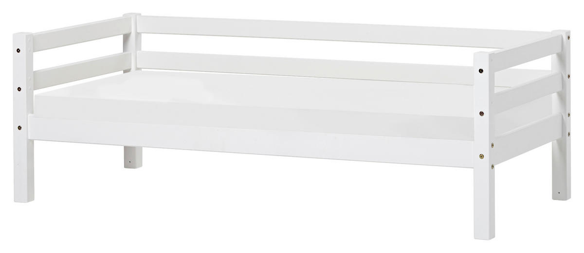 KINDER-/JUNIORBETT 70/160 cm  in Weiß  - Naturfarben/Weiß, MODERN, Holz (70/160cm) - MID.YOU
