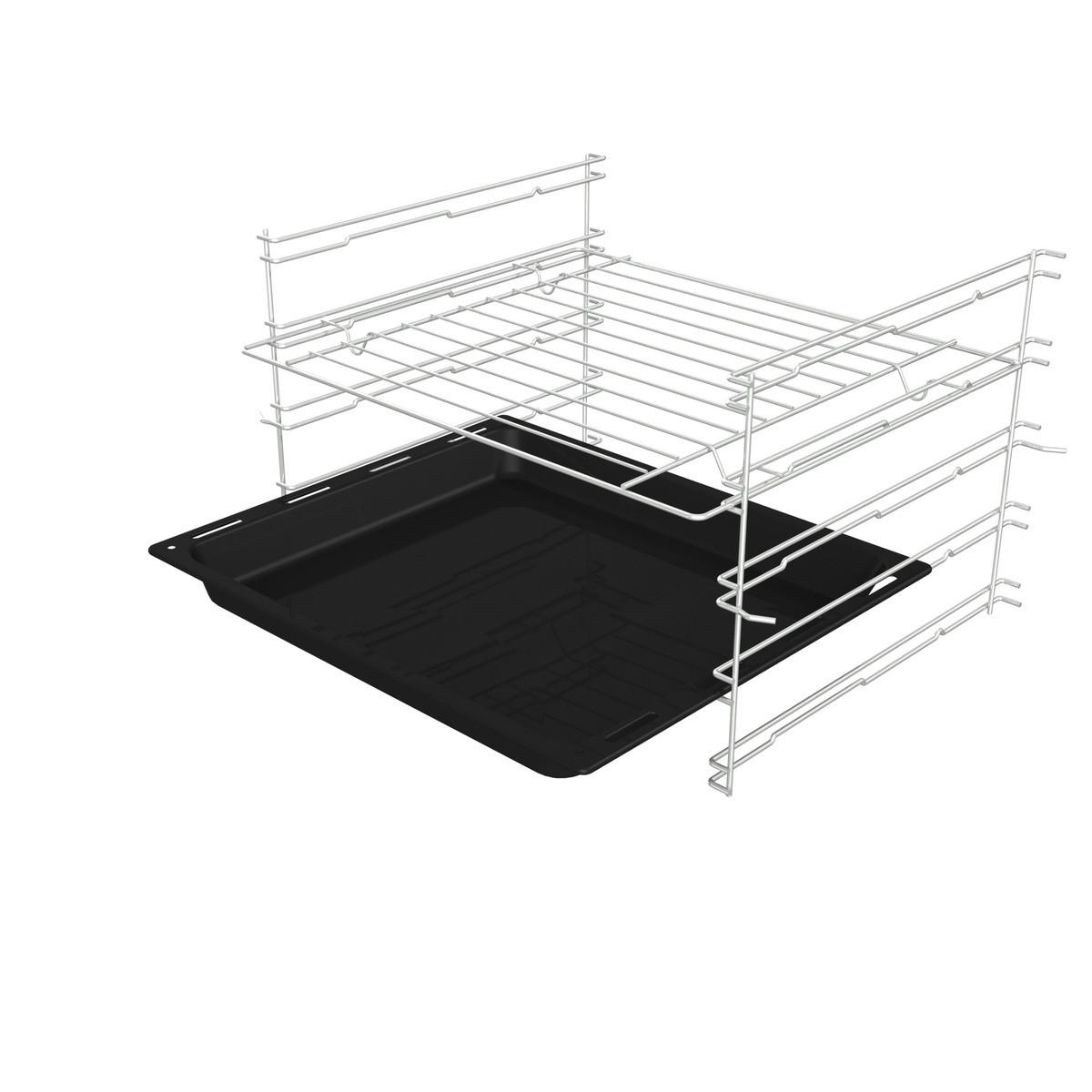 HERDSET HSet002AX  - Edelstahlfarben/Schwarz, Trend, Metall (59,5/59,5/53cm) - Gorenje
