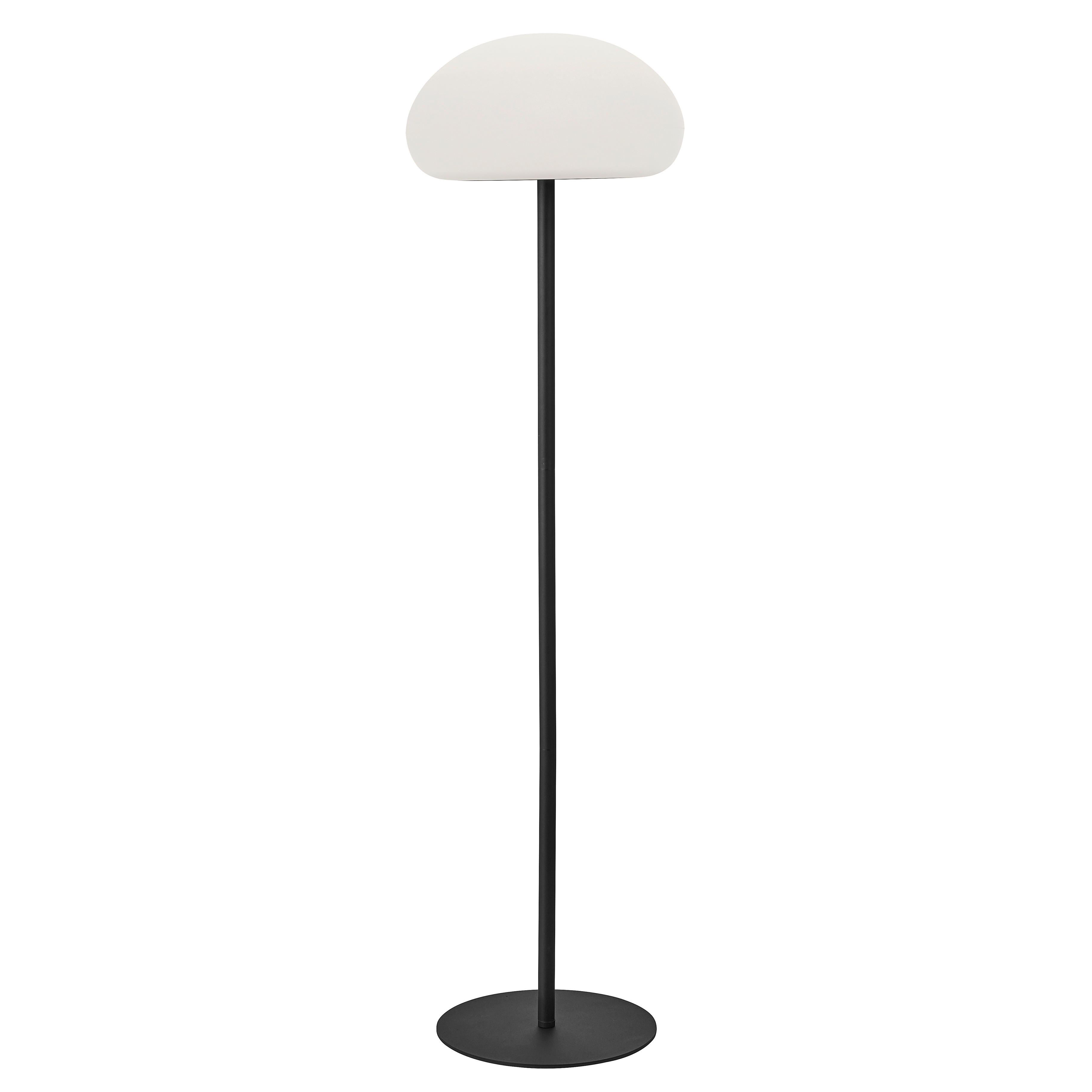 LED-STEHLEUCHTE 34/126 cm    - Schwarz/Weiß, Design, Kunststoff/Metall (34/126cm) - Nordlux