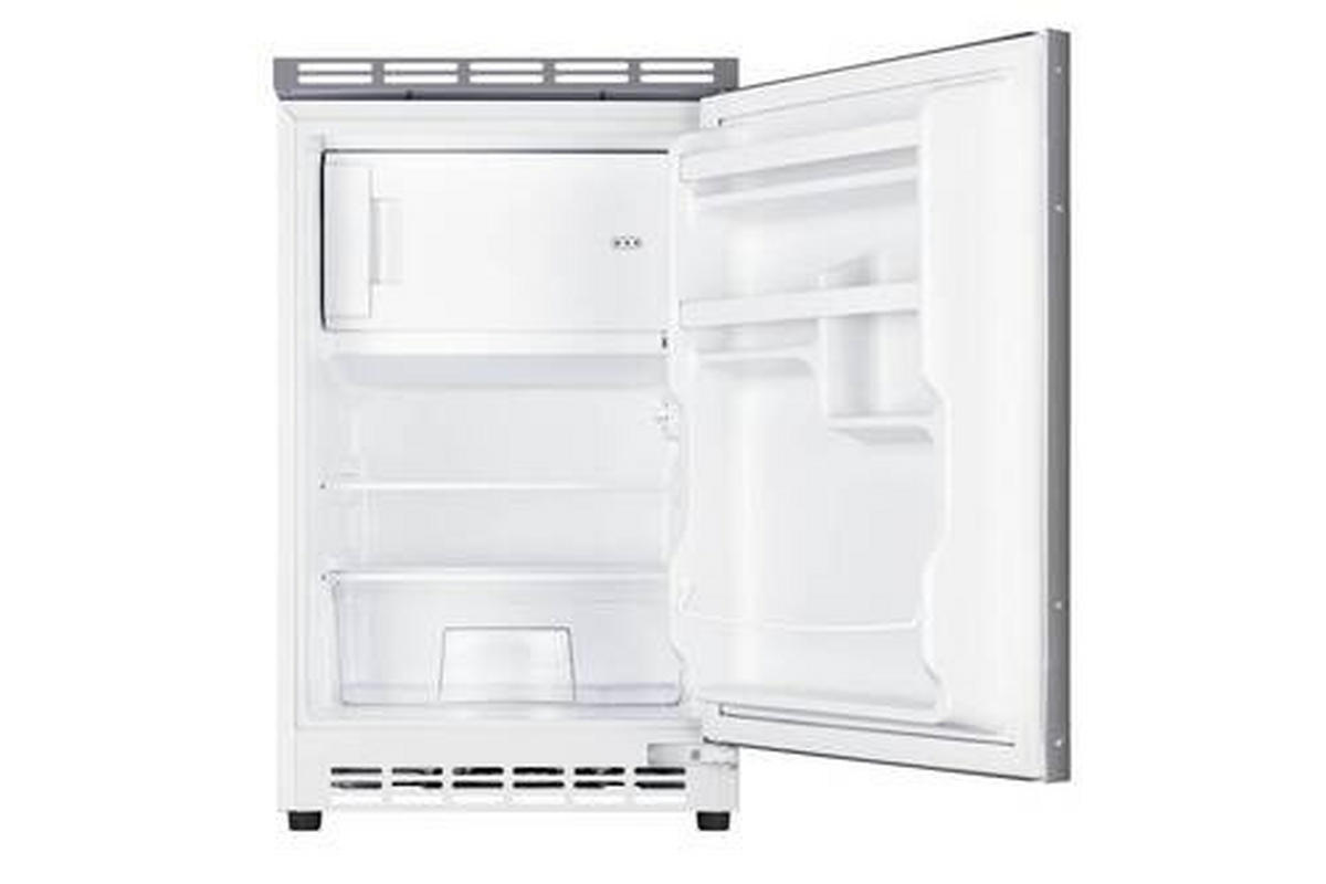 MINIKUCHYNĚ LUCCA 150,5 - bílá/barvy hliníku, Basics, kompozitní dřevo/plast (150,5cm) - FlexWell