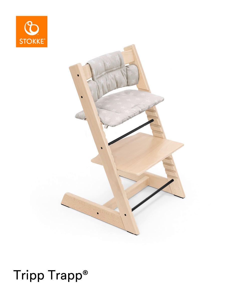 HOCHSTUHLEINLAGE Tripp Trapp classic cushion  - Grau, Basics, Textil (28/21/7cm) - Stokke