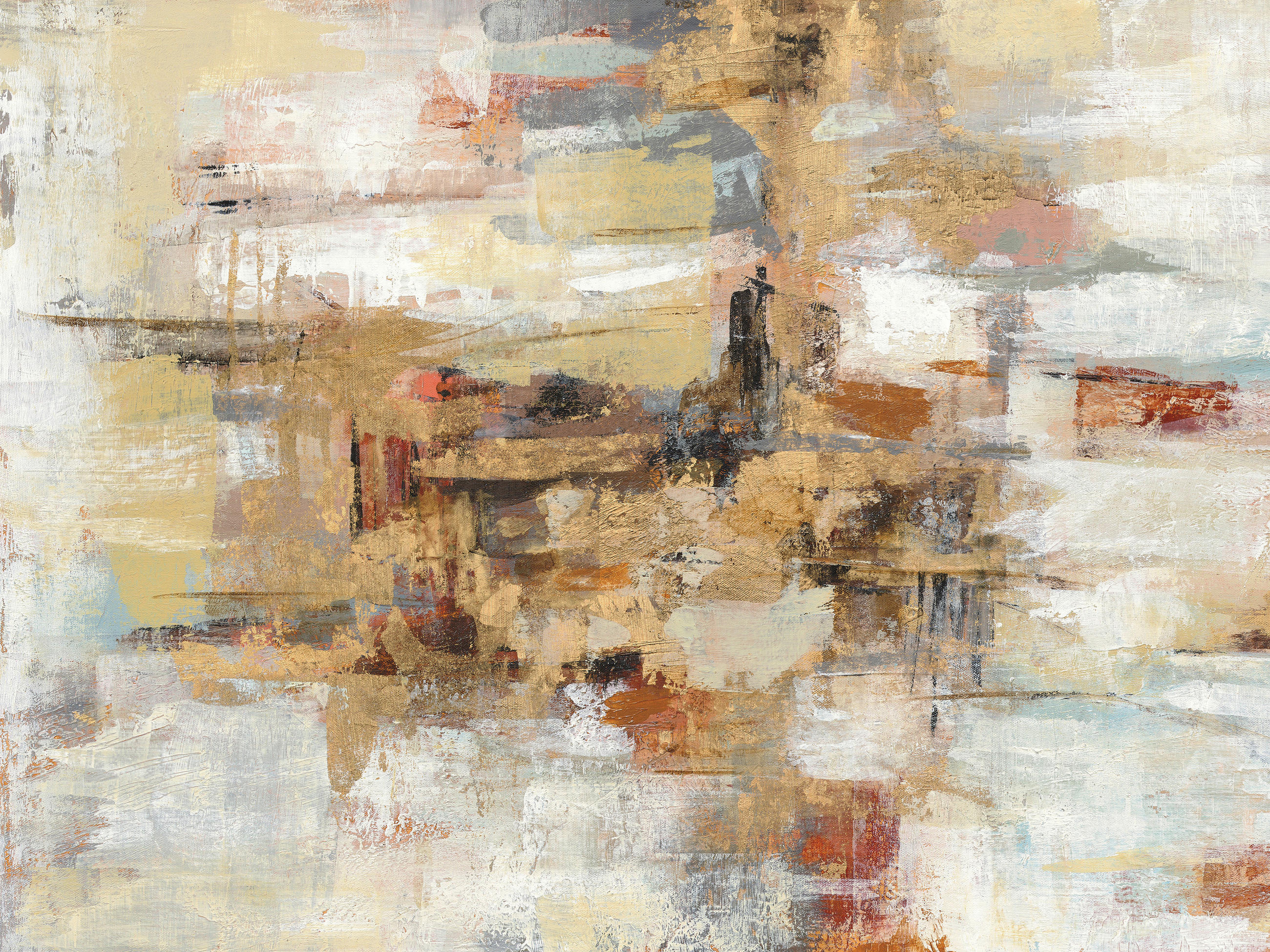 MALBA NA PLÁTNĚ, abstraktní, 60/80 cm