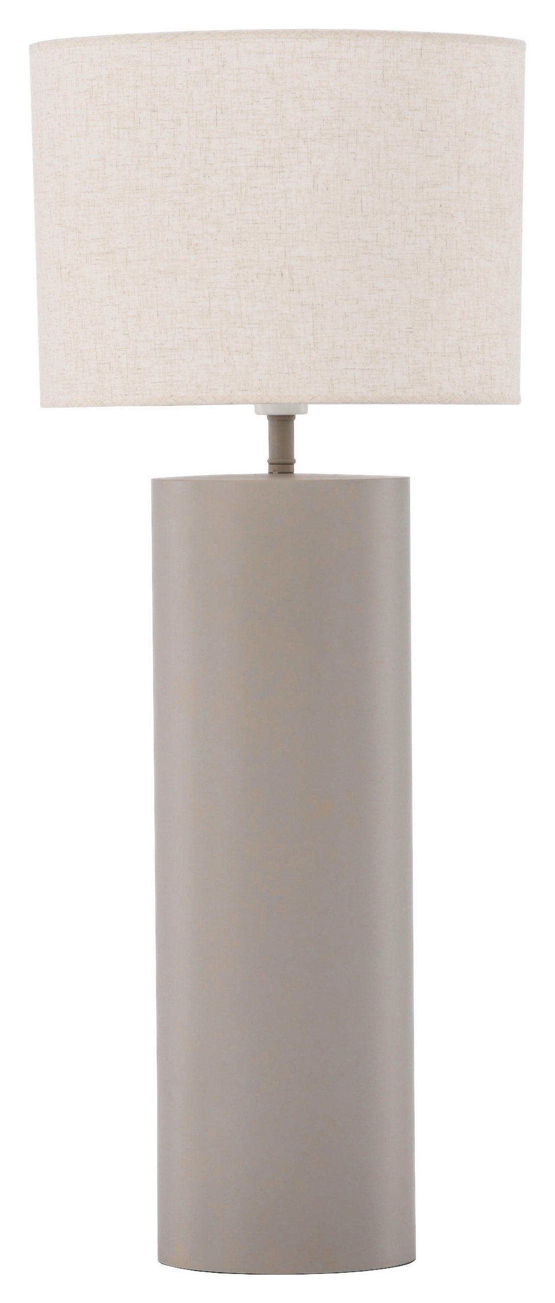 GOLVLAMPA  40/100/40 cm   - grå, Basics, textil (40/100/40cm) - P & B
