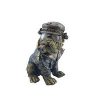 DEKOHUND - Schwarzbraun, Trend, Kunststoff (19/16/22cm)