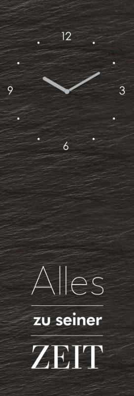 WANDUHR Multicolor 20/60/3,1 cm  - Multicolor, KONVENTIONELL, Glas (20/60/3,1cm) - Euroart