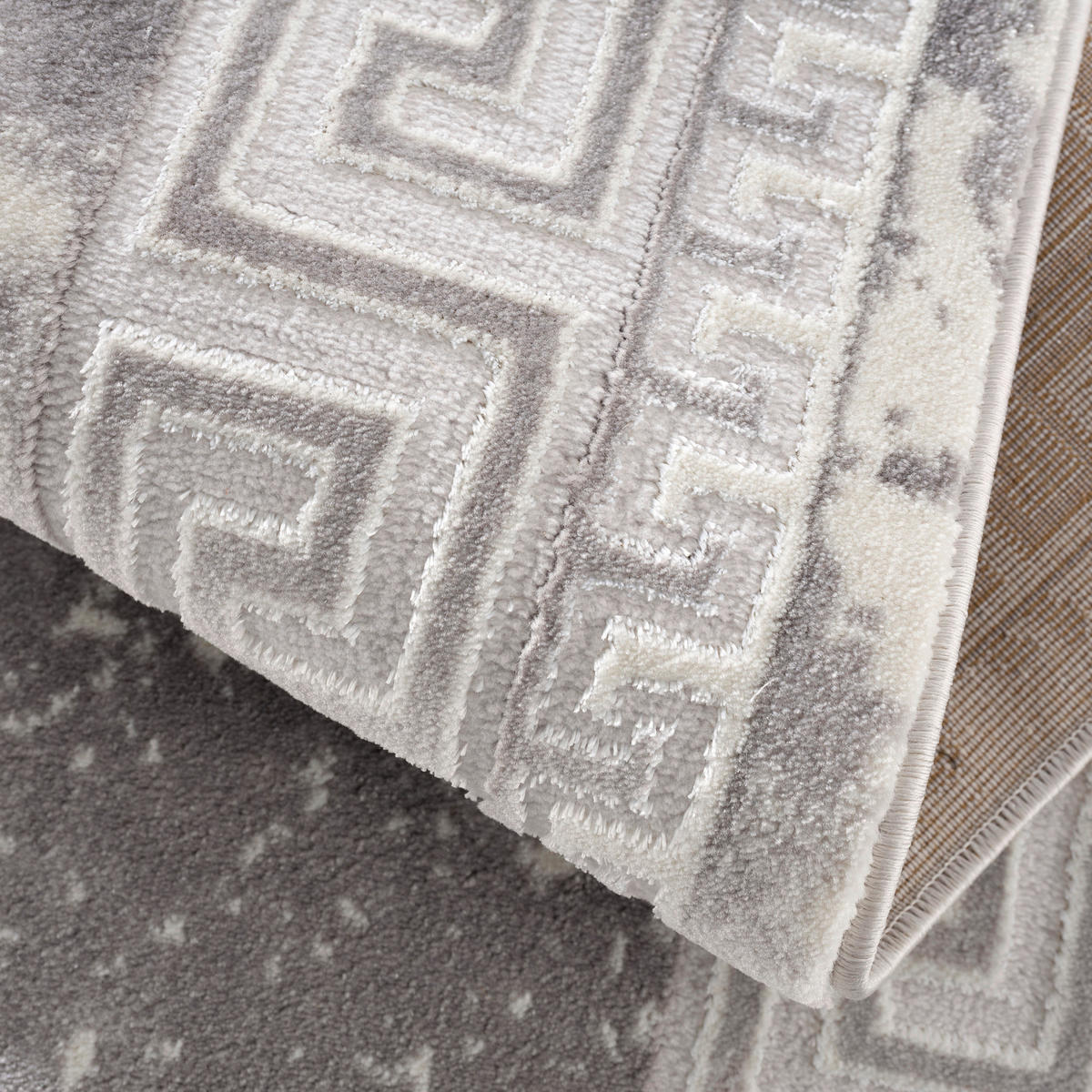 WEBTEPPICH 80/150 cm Harmony Hellgrau rechteckig  - Hellgrau, LIFESTYLE, Textil (80/150cm) - Novel