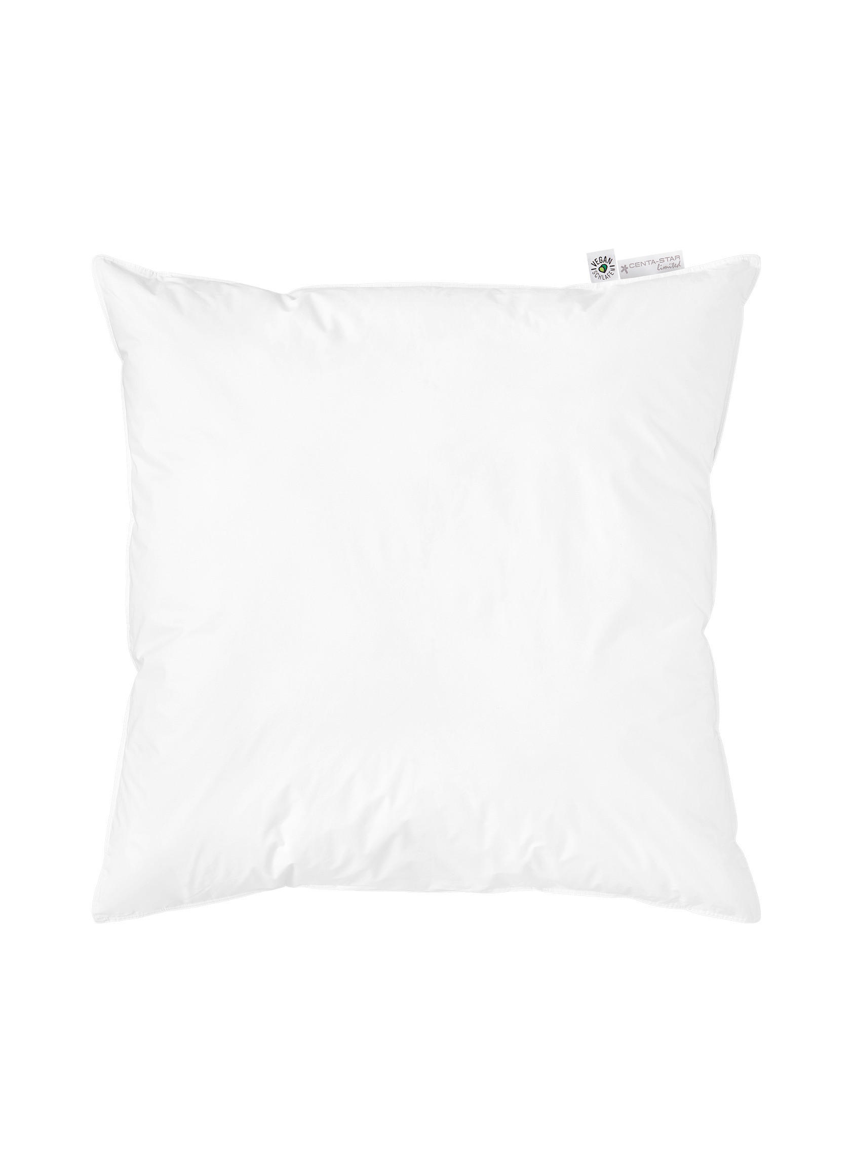KOPFKISSEN 80/80 cm Veggie Polyester  - Weiß, Basics, Textil (80/80cm) - Centa-Star