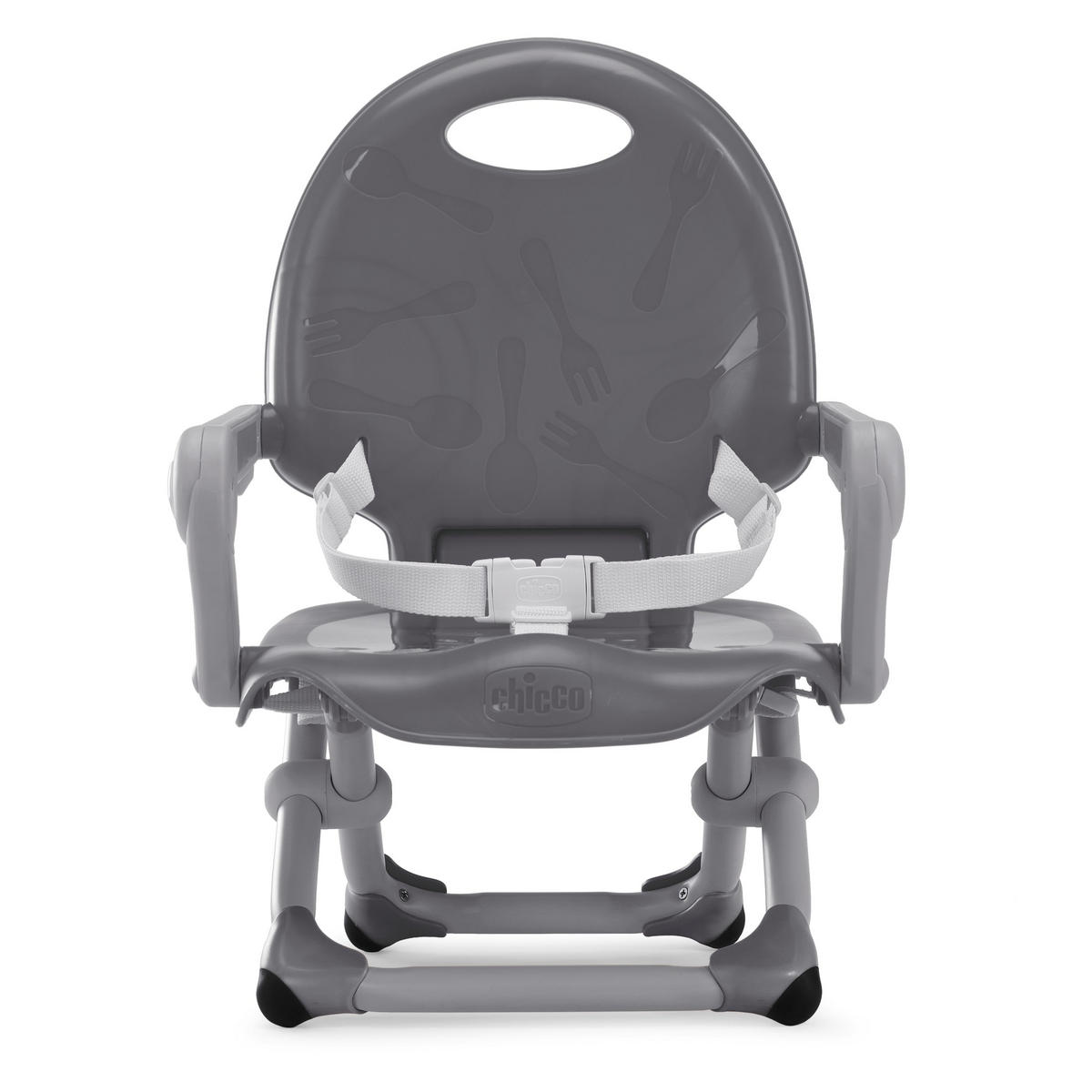 SITZERHÖHUNG POCKET SNACK Grau DARK GREY  - Grau, Basics, Kunststoff (34/49/36cm) - Chicco