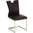 SCHWINGSTUHL in Metall, Textil Braun, Edelstahlfarben - Edelstahlfarben/Braun, Design, Textil/Metall (47/99/53cm) - Dieter Knoll SCHWINGSTUHL in Metall, Textil Braun, Edelstahlfarben - Edelstahlfarben/Braun, Design, Textil/Metall (47/99/53cm) - Dieter Knoll