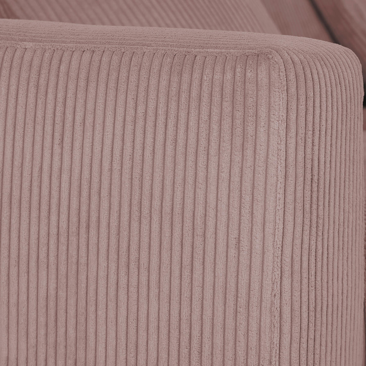 2,5-SITS SOFFA i manchester rosa  - svart/rosa, Klassisk, trä/textil (203/83/126cm) - MID.YOU