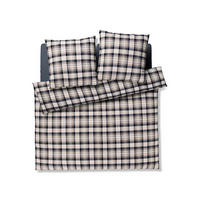 WENDEBETTWÄSCHE 3-teilig Soft Frames Flanell 200/200 cm  - Blau, Design, Textil (200/200cm) - Joop!