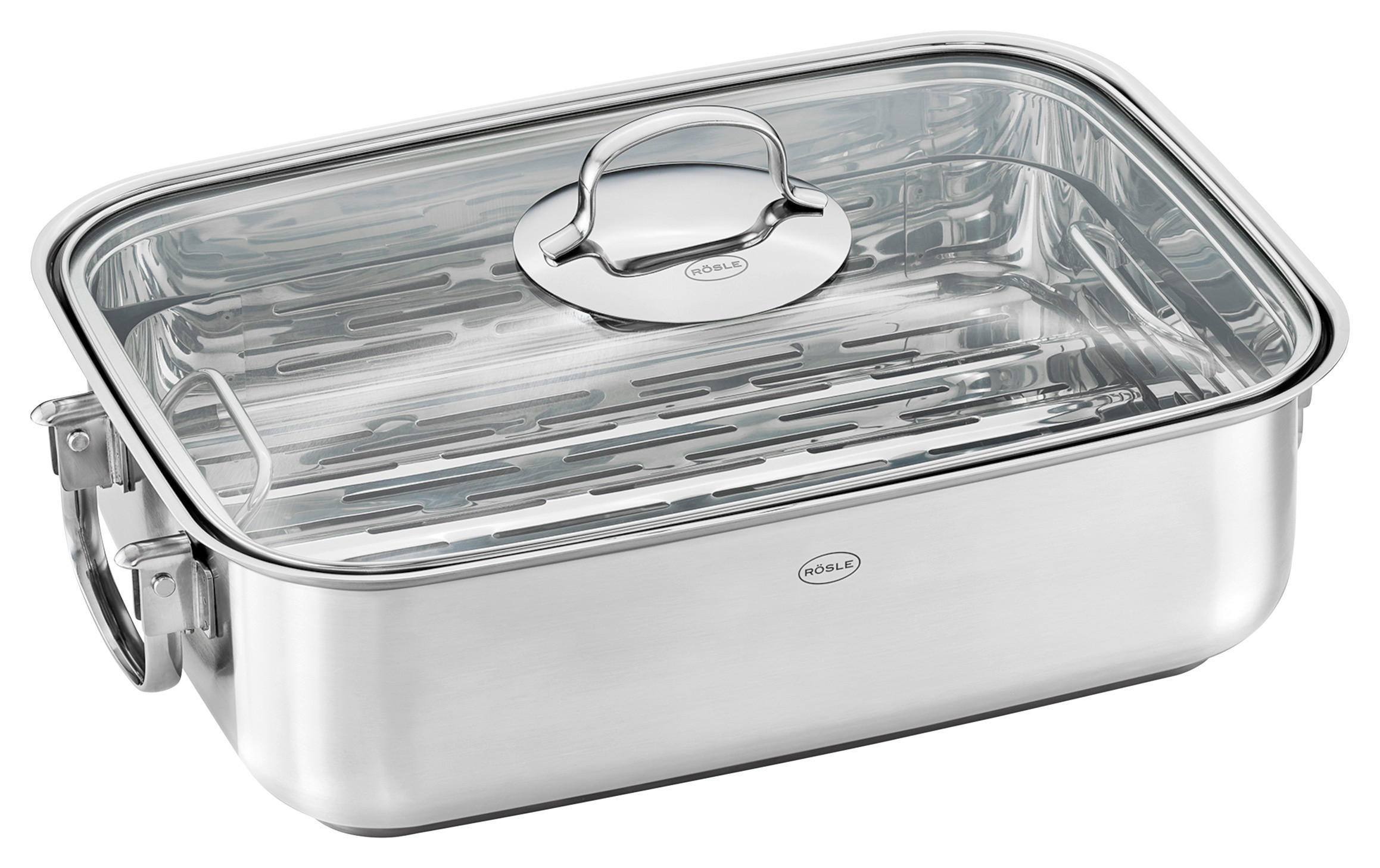 BRÄTER ELEGANCE  - Transparent, Basics, Metall (40,3/28,3/17,9cm) - Rösle