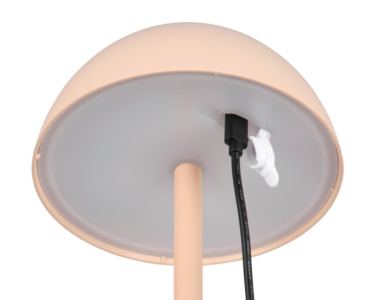 STOLNÍ LAMPA NA BATERIE 13,5/30 cm - pískové barvy, Trend, plast (13,5/30cm)