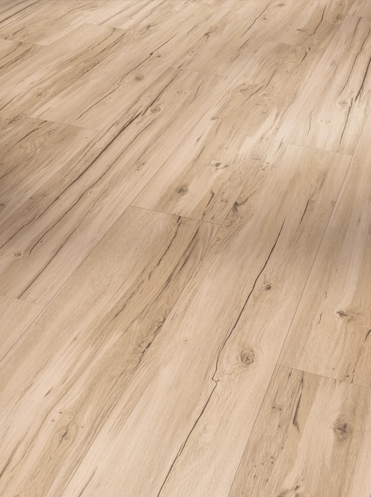 DESIGNBODEN BASIC 30 1730621  per  m² - Hellbraun/Eichefarben, Basics, Holzwerkstoff/Kunststoff (120,7/21,6/0,94cm) - Parador