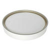 LED PLAFONJERA LEAH  - bela, Osnovno, plastika (40/8cm)