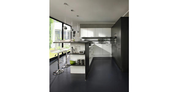 EINBAUKÜCHE - Design, Holzwerkstoff - Novel