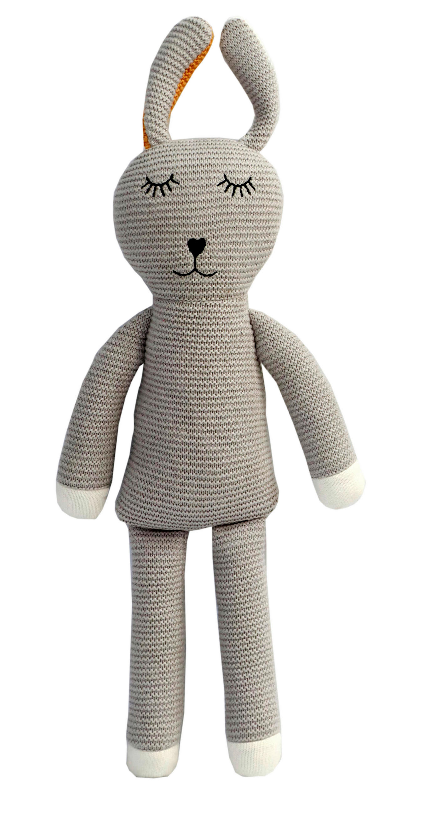 PLÜSSÁLLATFIGURA  - szürke, Basics, textil (12/35cm) - Avelia