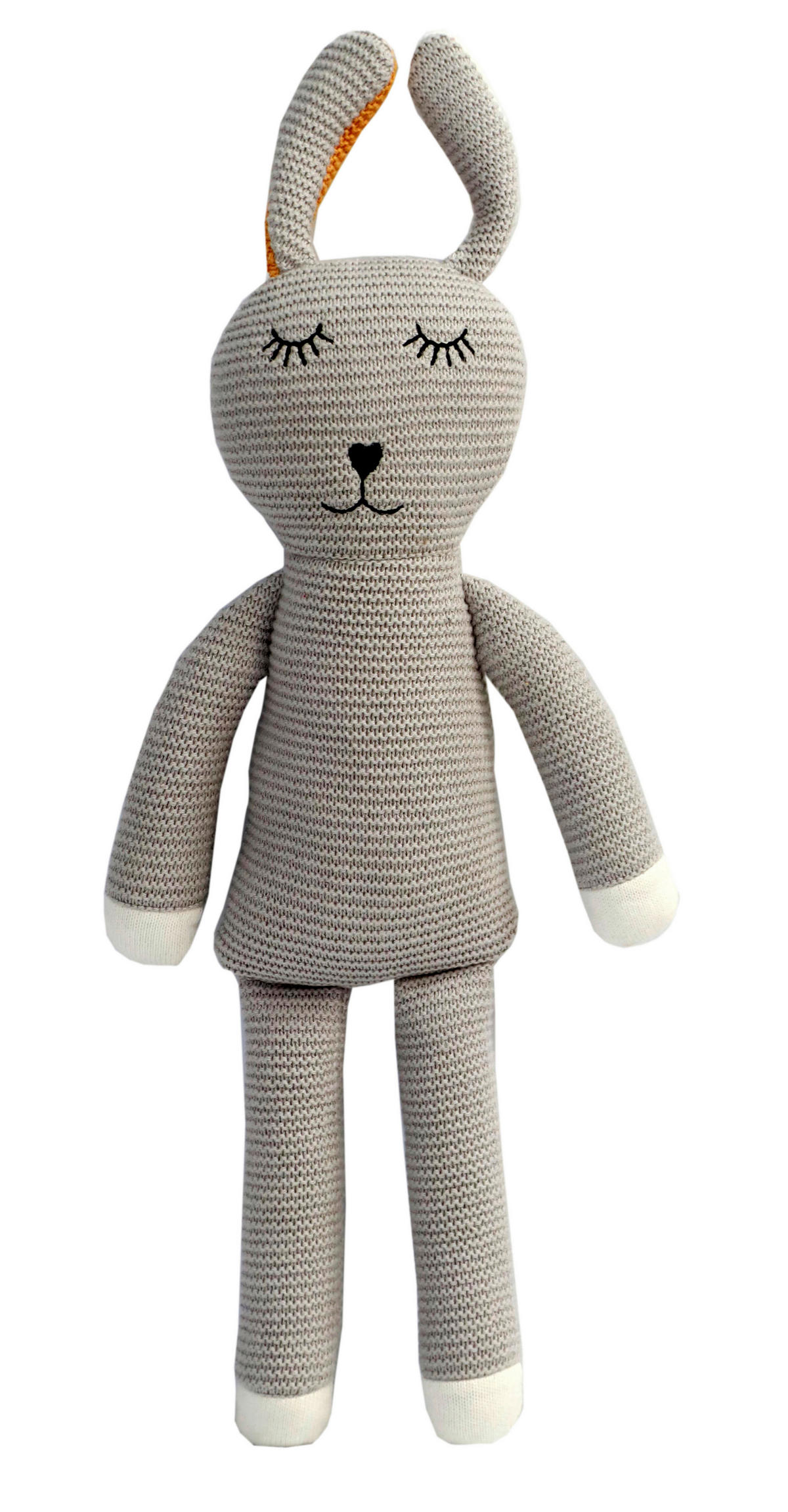 PLÜSSÁLLATFIGURA  - szürke, Basics, textil (12/35cm) - Avelia