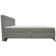BOXBETT 160/200 cm  in Hellgrau  - Hellgrau/Schwarz, Design, Holz/Holzwerkstoff (160/200cm) - Xora