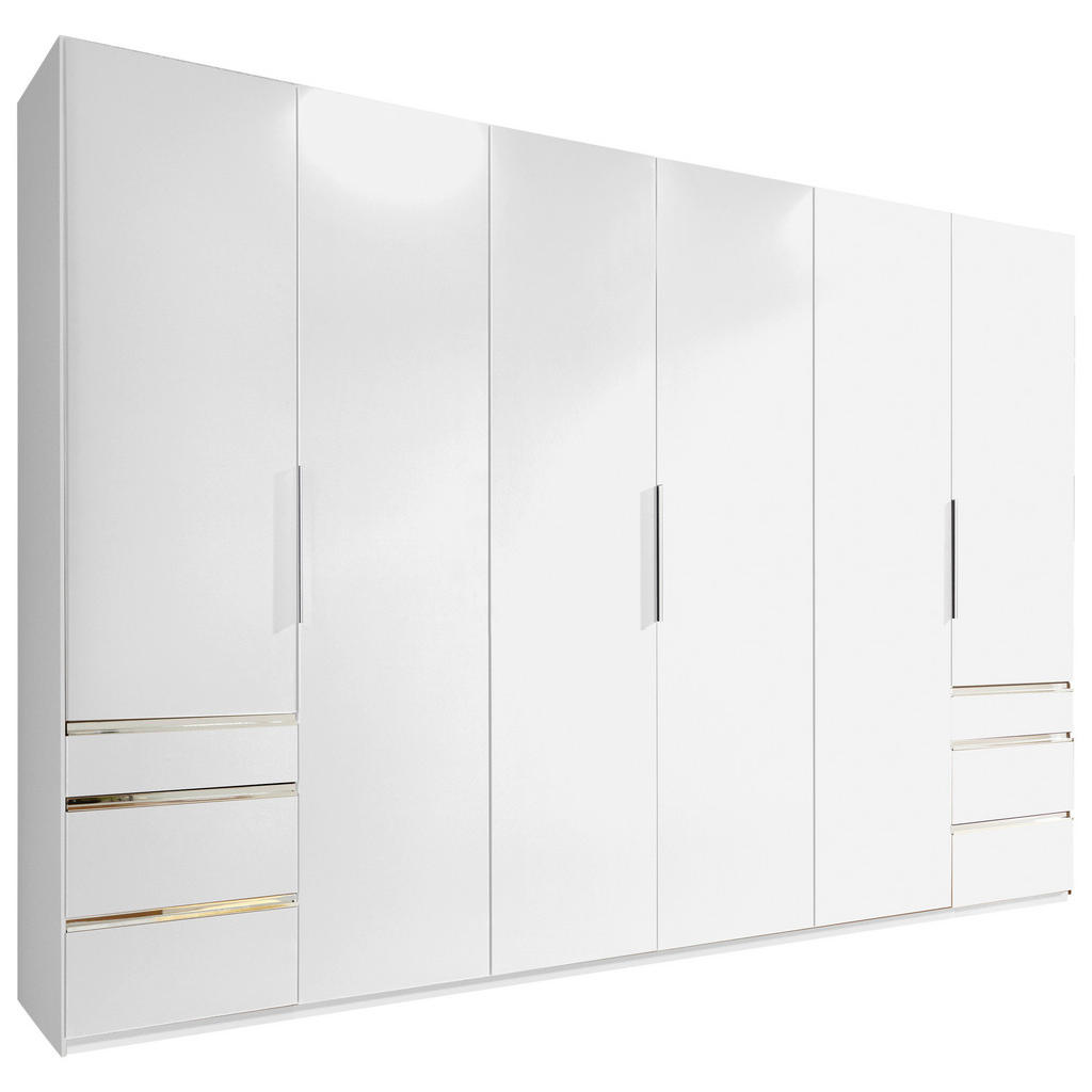 Drehtrürenschrank Level 36 A Weiß Dekor, B: 300cm