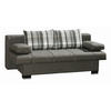 SCHLAFSOFA in Textil Braun  - Wengefarben/Alufarben, Konventionell, Holz/Textil (200/80/94cm) - Novel