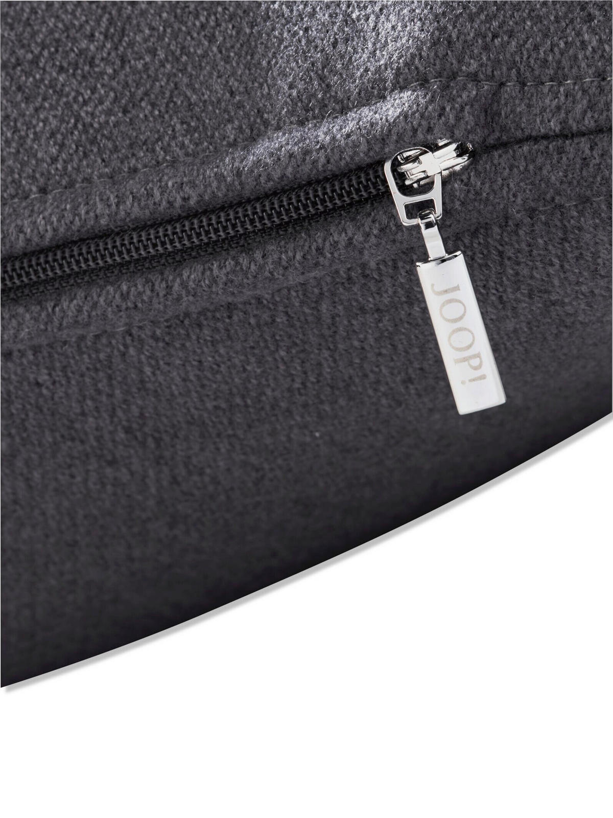 KISSENHÜLLE J! Signature Stripes anthrazit 40/60 cm  - Anthrazit/Grau, Design, Textil (40/60cm) - Joop!