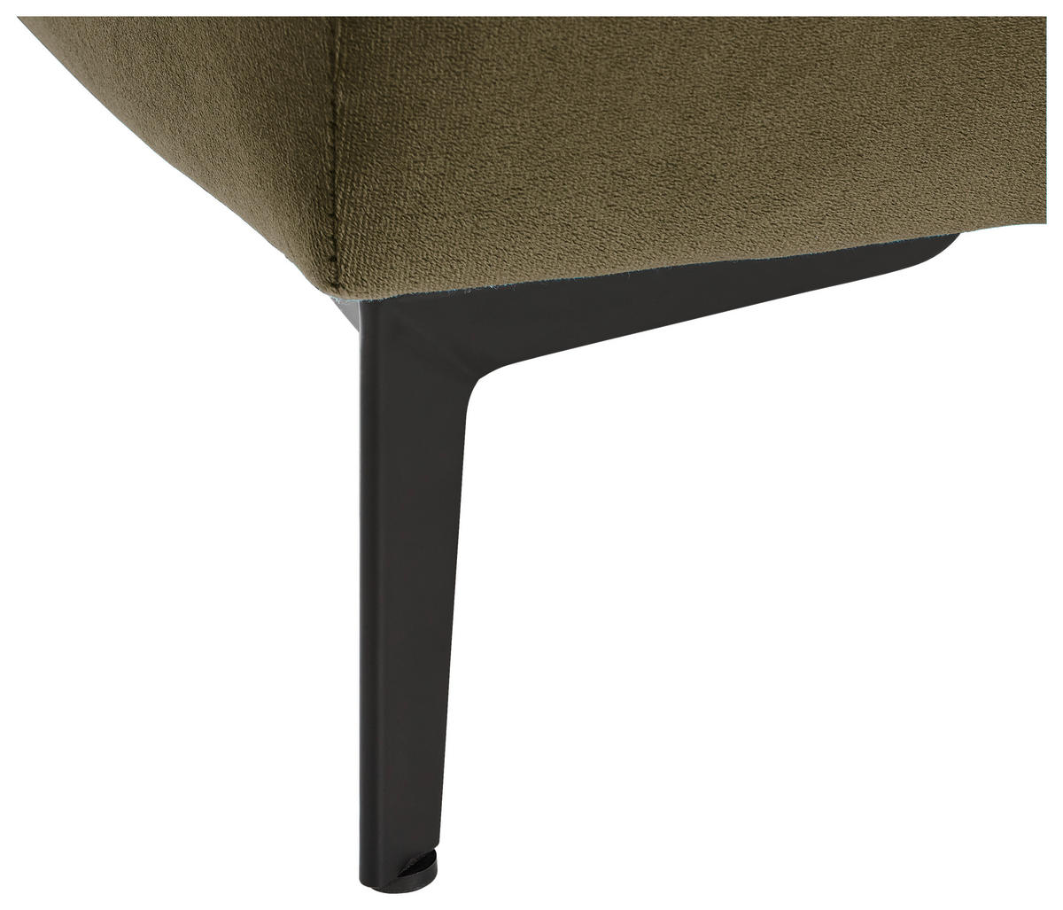 BOXSPRINGBETT 180/200 cm  in Dunkelgrün  - Dunkelgrün/Schwarz, Konventionell, Textil/Metall (180/200cm) - Boxxx
