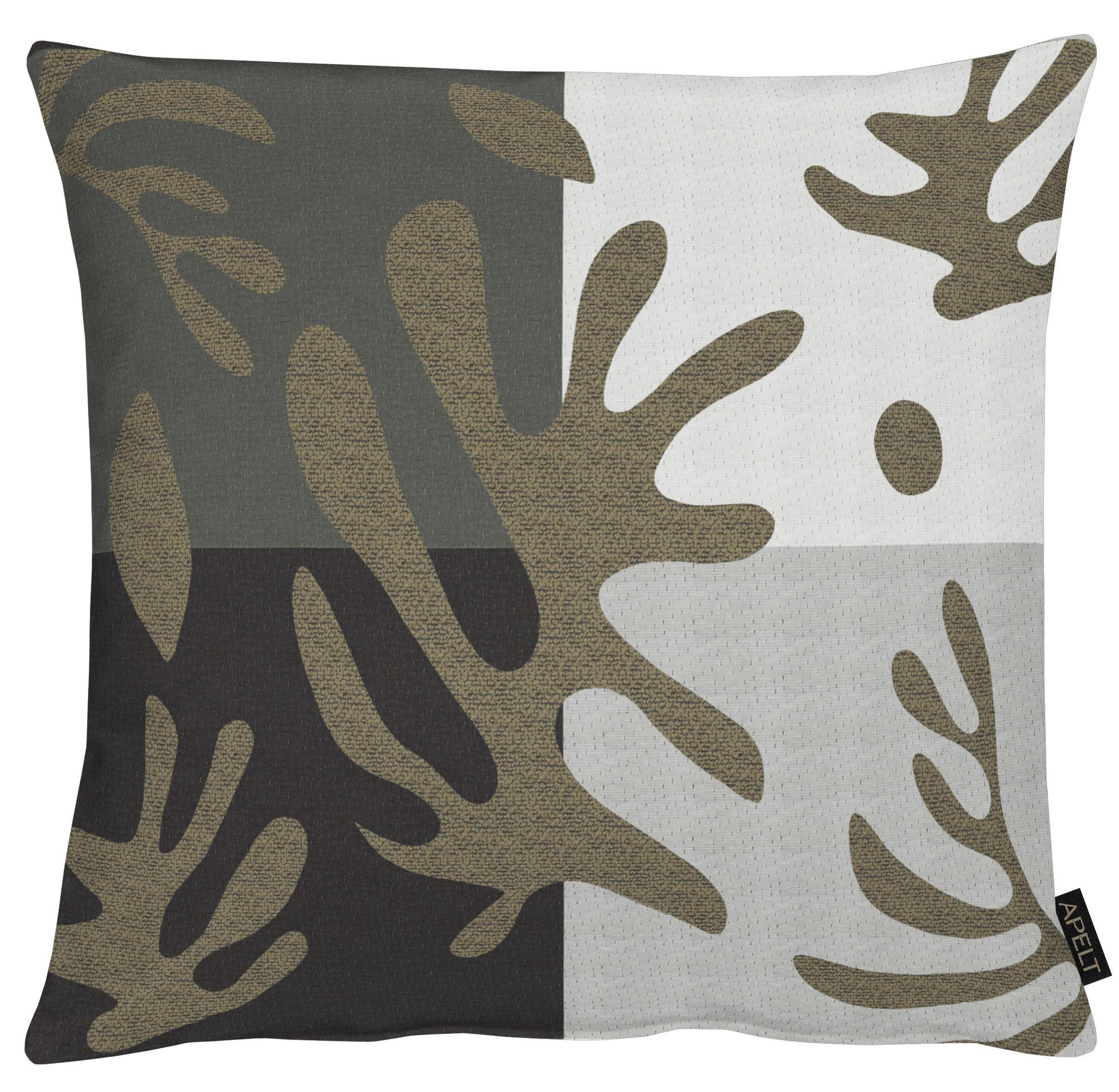 KISSENHÜLLE Loft Style 49/49 cm  - Taupe/Schwarz, Basics, Textil (49/49cm) - Ambiente